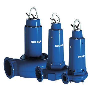 Submersible pumps for water / wastewater treatment plants.